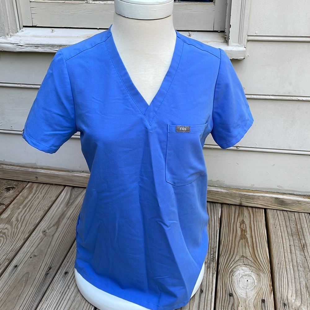 EUC Figs Scrub Top Size S